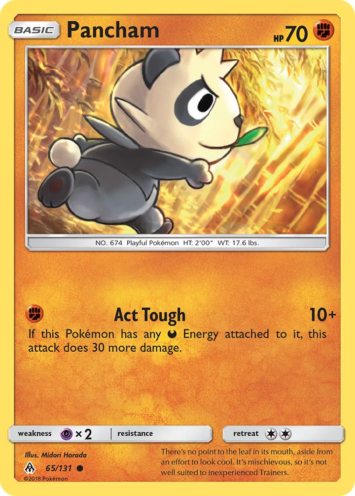 Pancham, Forbidden Light 65/131
