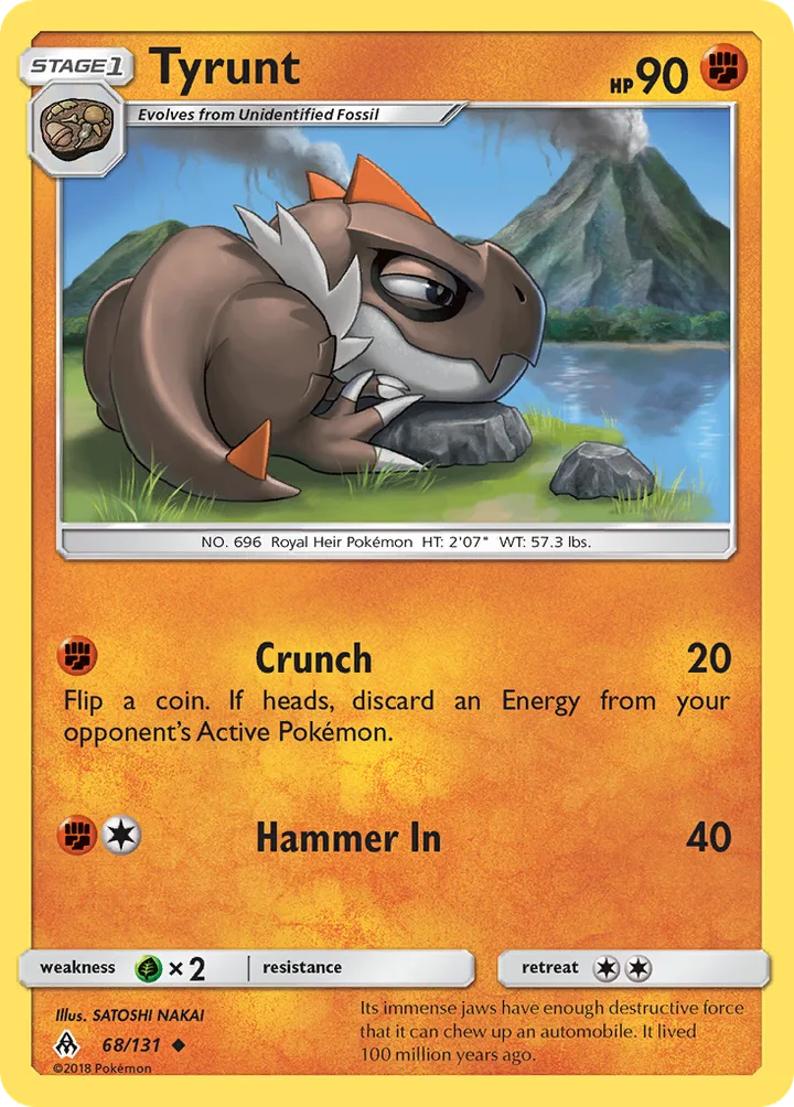 Tyrunt, Forbidden Light 68/131