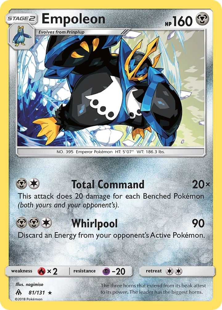 Empoleon, Forbidden Light 81/131