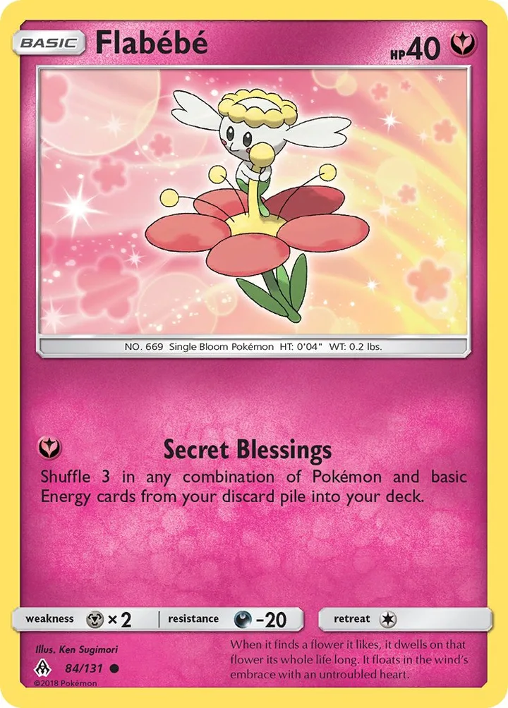 Flabébé, Forbidden Light 84/131
