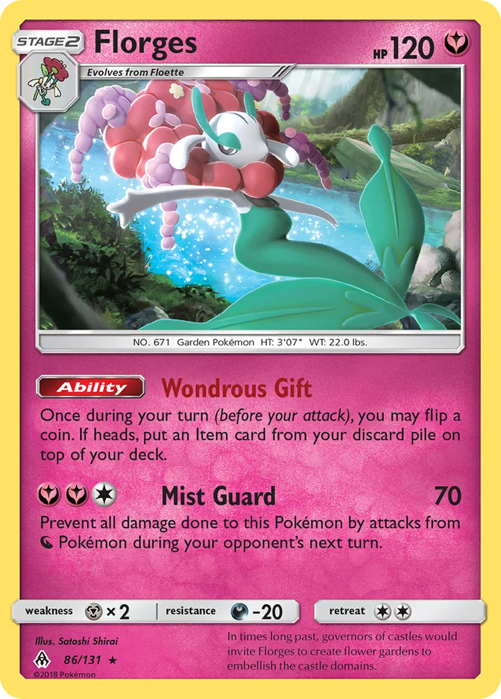 Florges, Forbidden Light 86/131