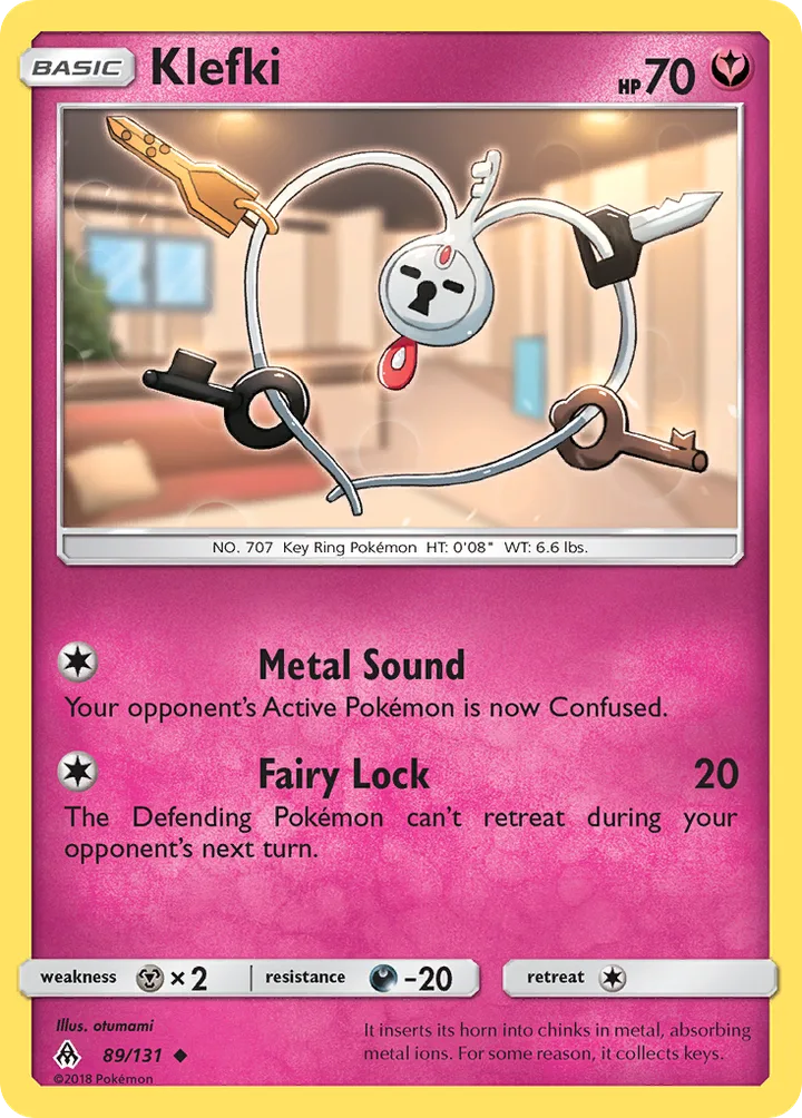 Klefki, Forbidden Light 89/131