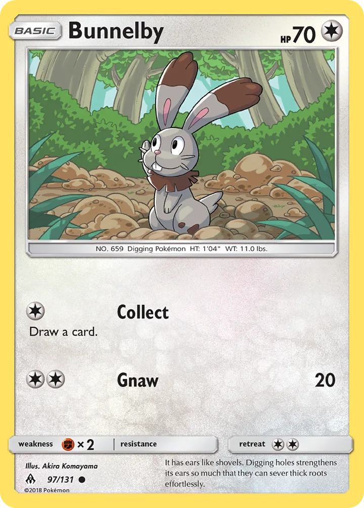 Bunnelby, Forbidden Light 97/131