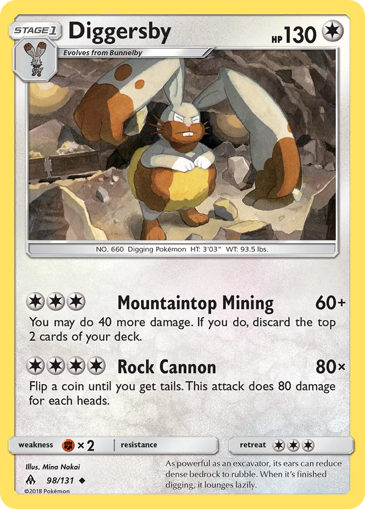 Diggersby, Forbidden Light 98/131