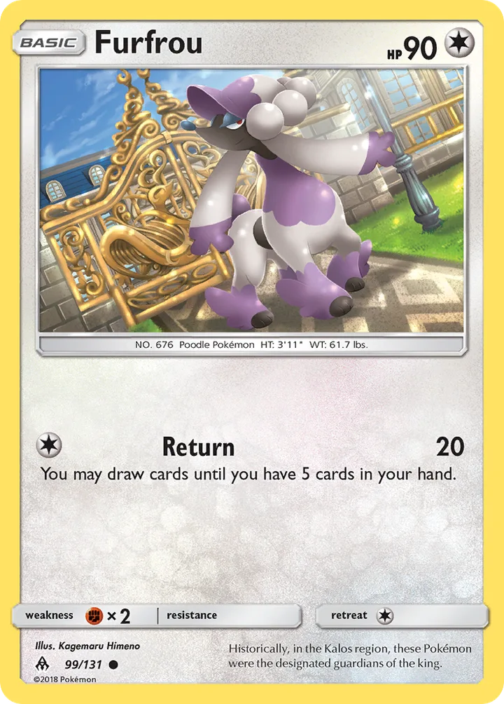 Furfrou, Forbidden Light 99/131