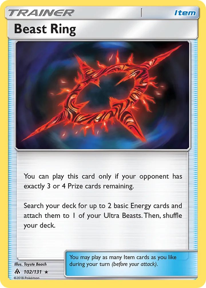 Beast Ring, Forbidden Light 102/131