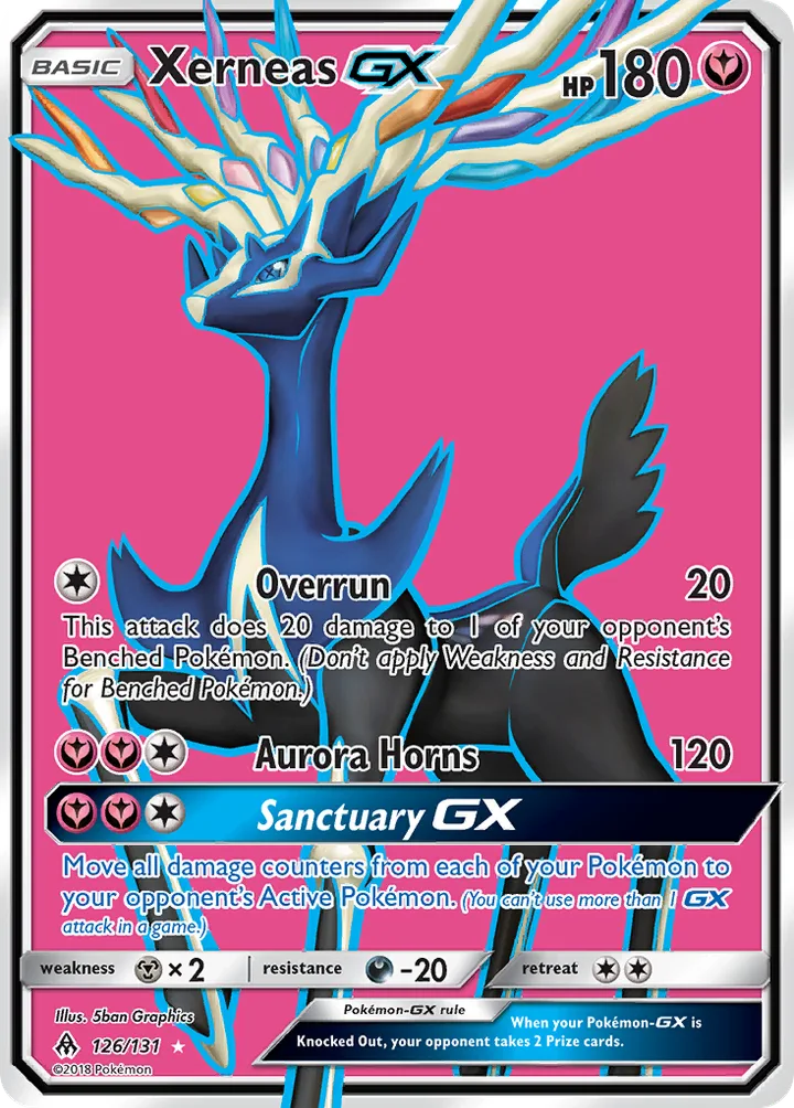 Xerneas-GX, Forbidden Light 126/131