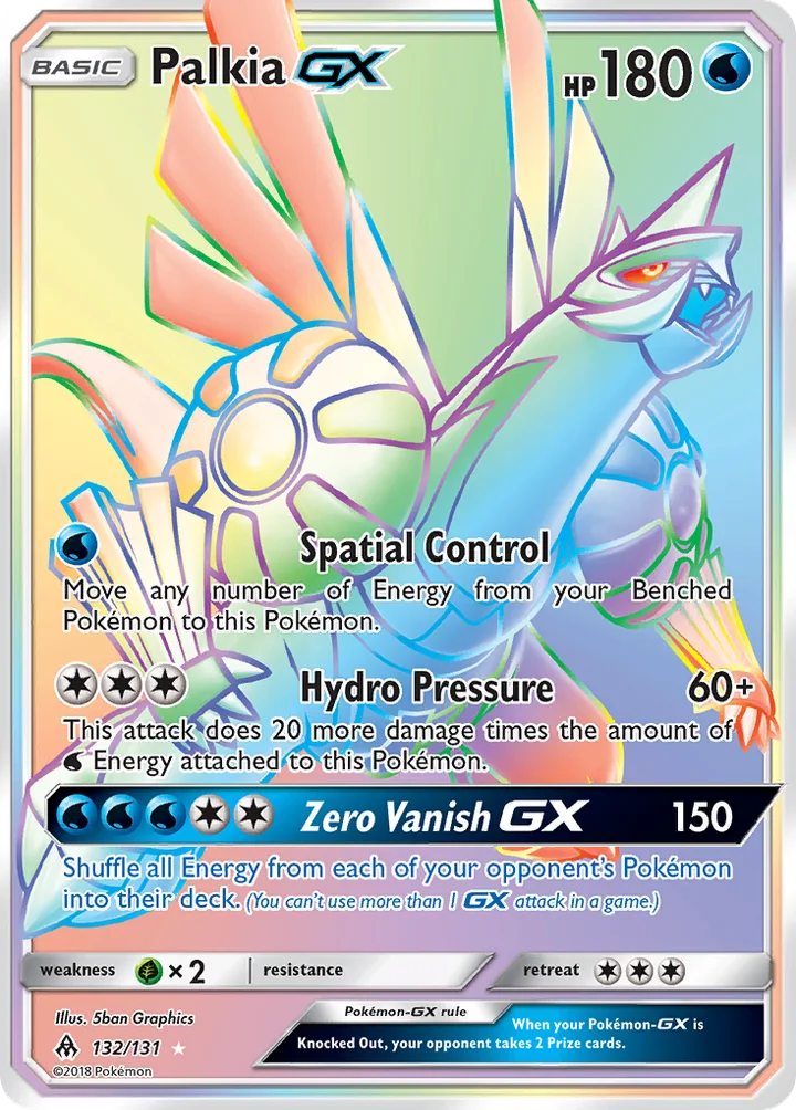 Palkia-GX, Forbidden Light 132/131