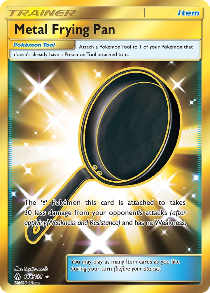 Metal Frying Pan, Forbidden Light 144/131