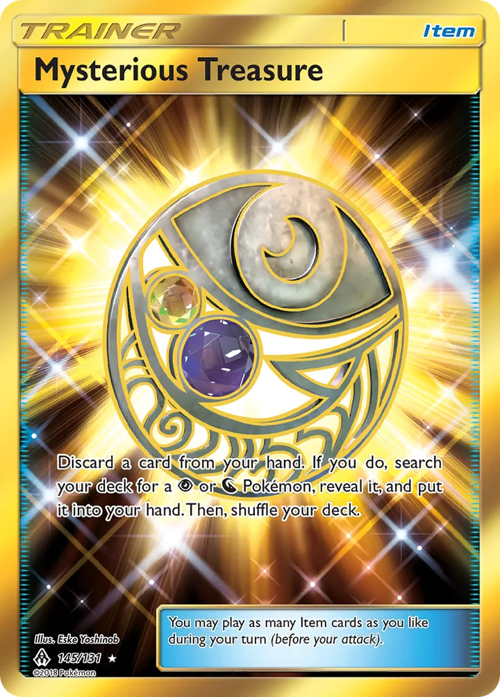 Mysterious Treasure, Forbidden Light 145/131