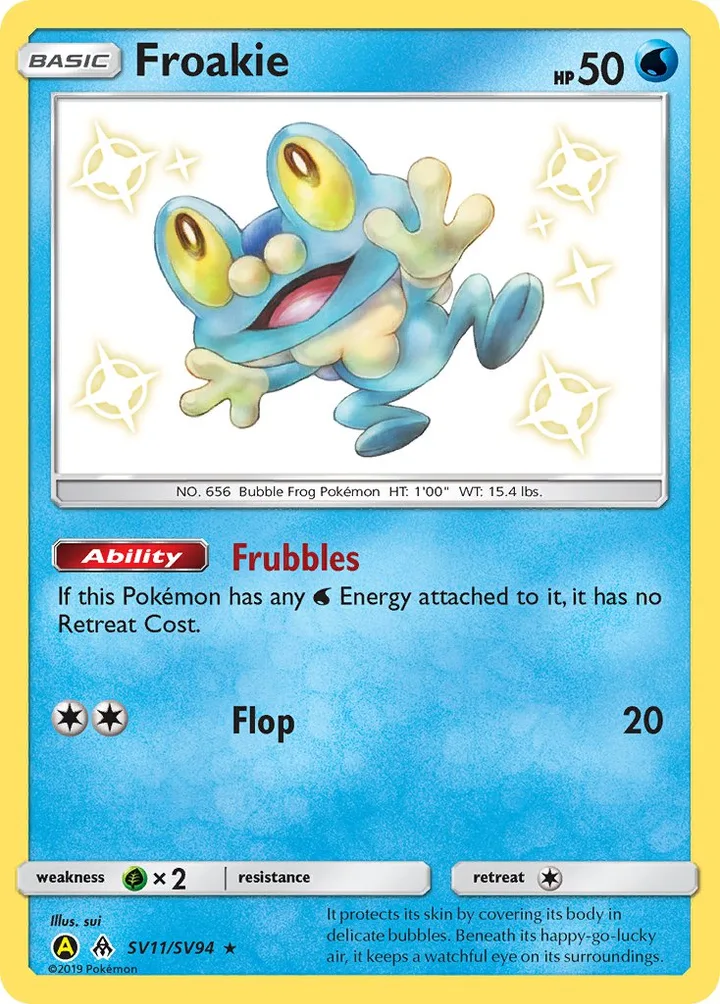 Froakie, Hidden Fates SV11/SV94