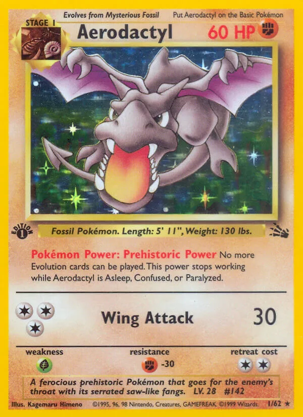 Aerodactyl, Fossil 1/62