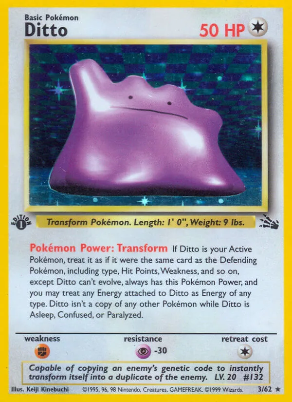 Ditto, Fossil 3/62