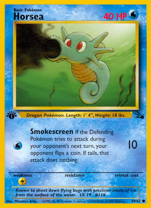 Horsea, Fossil 49/62