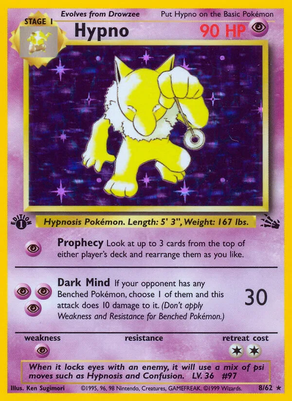 Hypno, Fossil 8/62