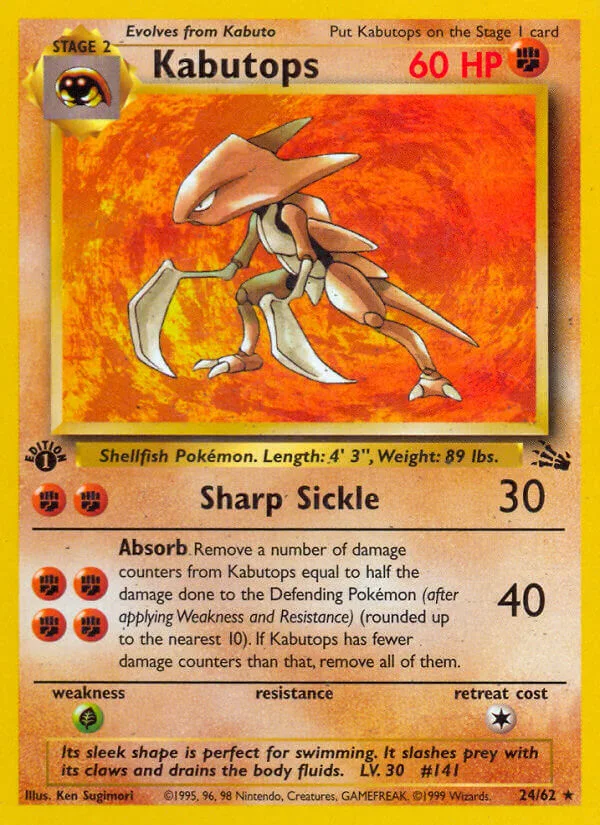 Kabutops, Fossil 24/62