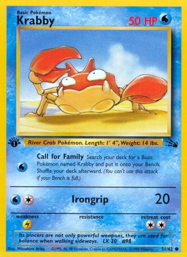 Krabby, Fossil 51/62