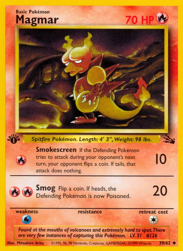 Magmar, Fossil 39/62
