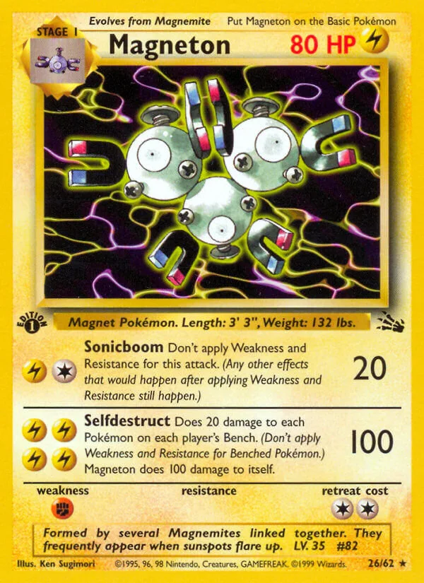 Magneton, Fossil 26/62