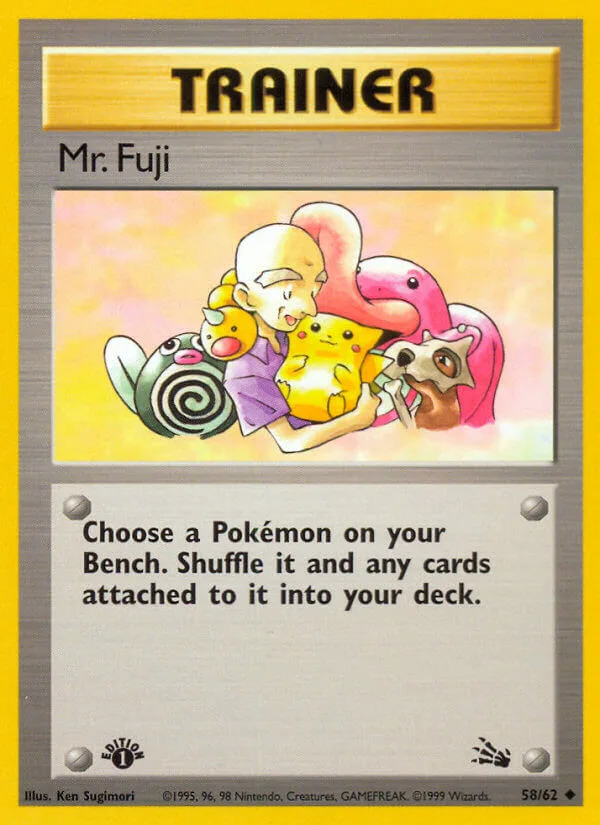 Mr. Fuji, Fossil 58/62