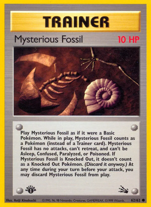 Mysterious Fossil, Fossil 62/62