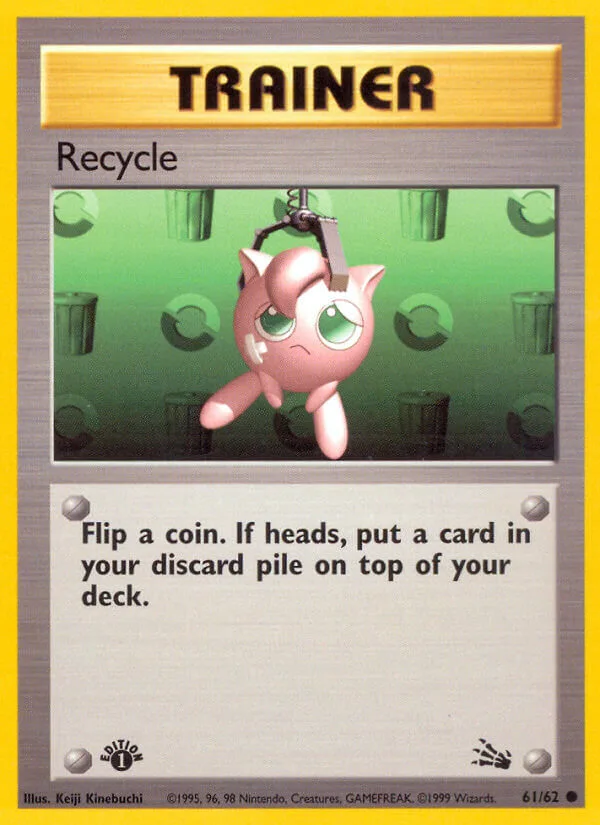 Recycle, Fossil 61/62