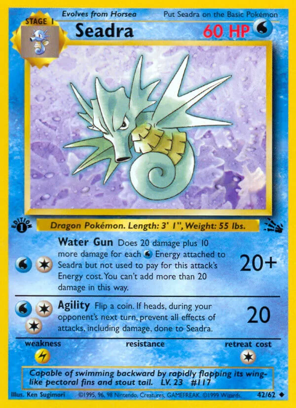 Seadra, Fossil 42/62