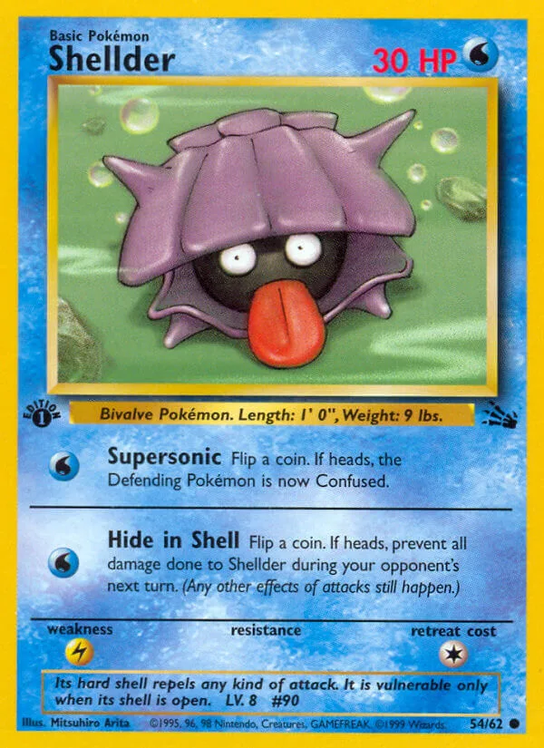 Shellder, Fossil 54/62