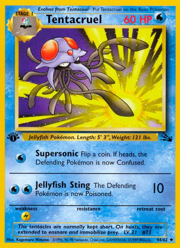 Tentacruel, Fossil 44/62