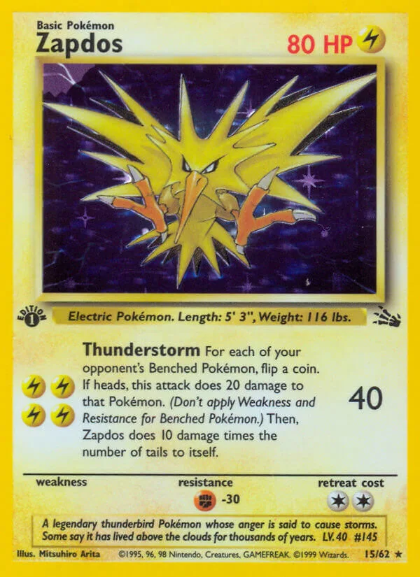 Zapdos, Fossil 15/62