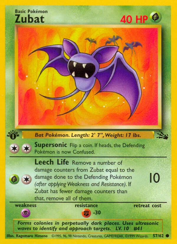 Zubat, Fossil 57/62