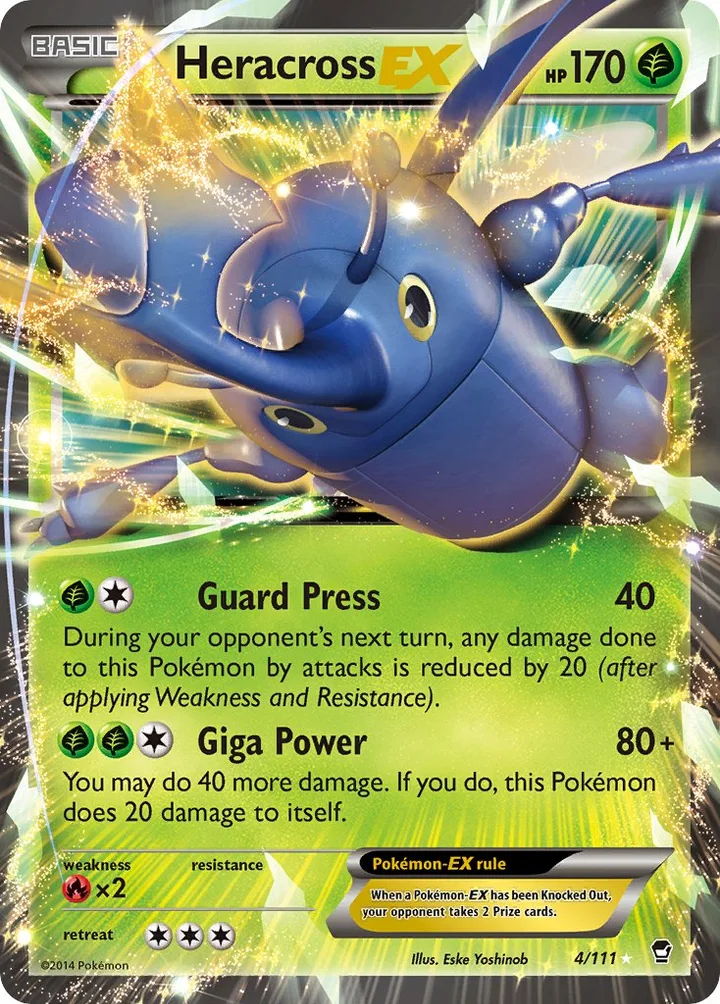 Heracross-EX, Furious Fists 4/111
