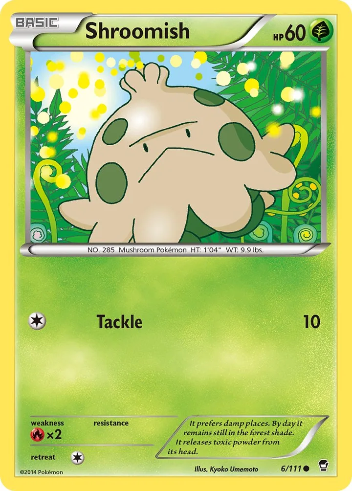 Shroomish, Furious Fists 6/111