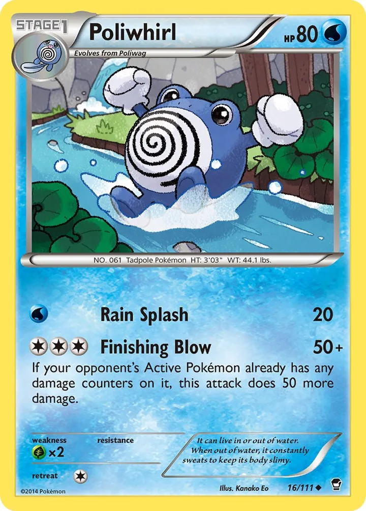 Poliwhirl, Furious Fists 16/111