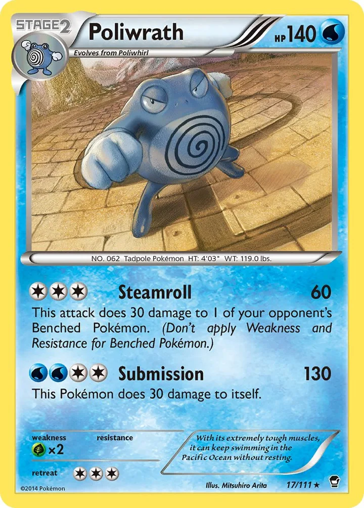 Poliwrath, Furious Fists 17/111