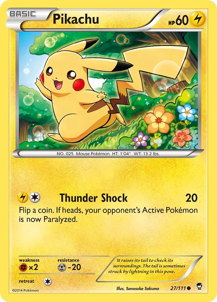 Pikachu, Furious Fists 27/111