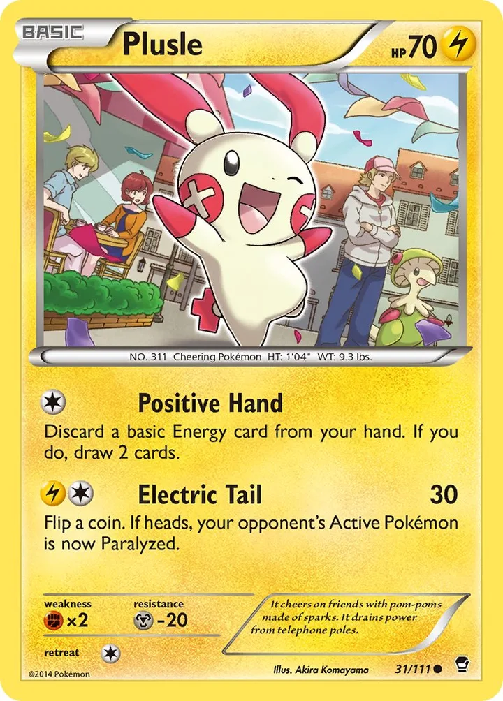 Plusle, Furious Fists 31/111