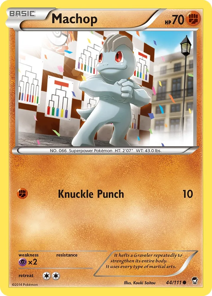 Machop, Furious Fists 44/111