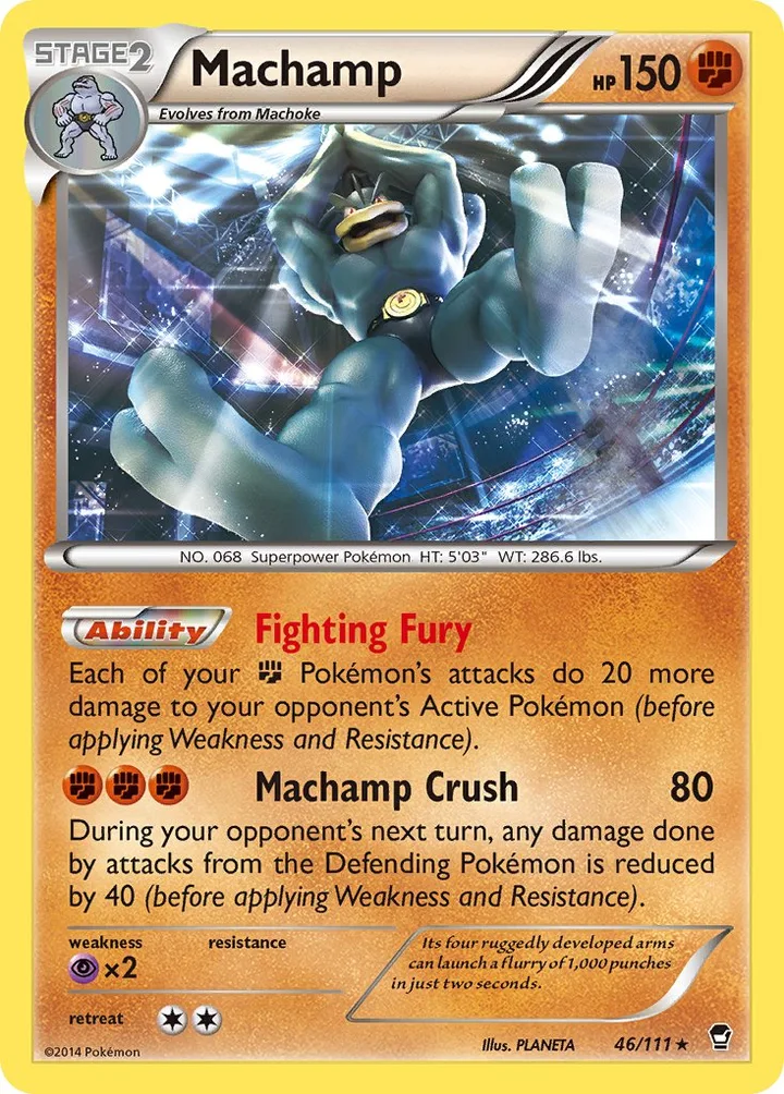 Machamp, Furious Fists 46/111