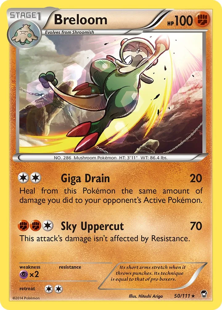Breloom, Furious Fists 50/111