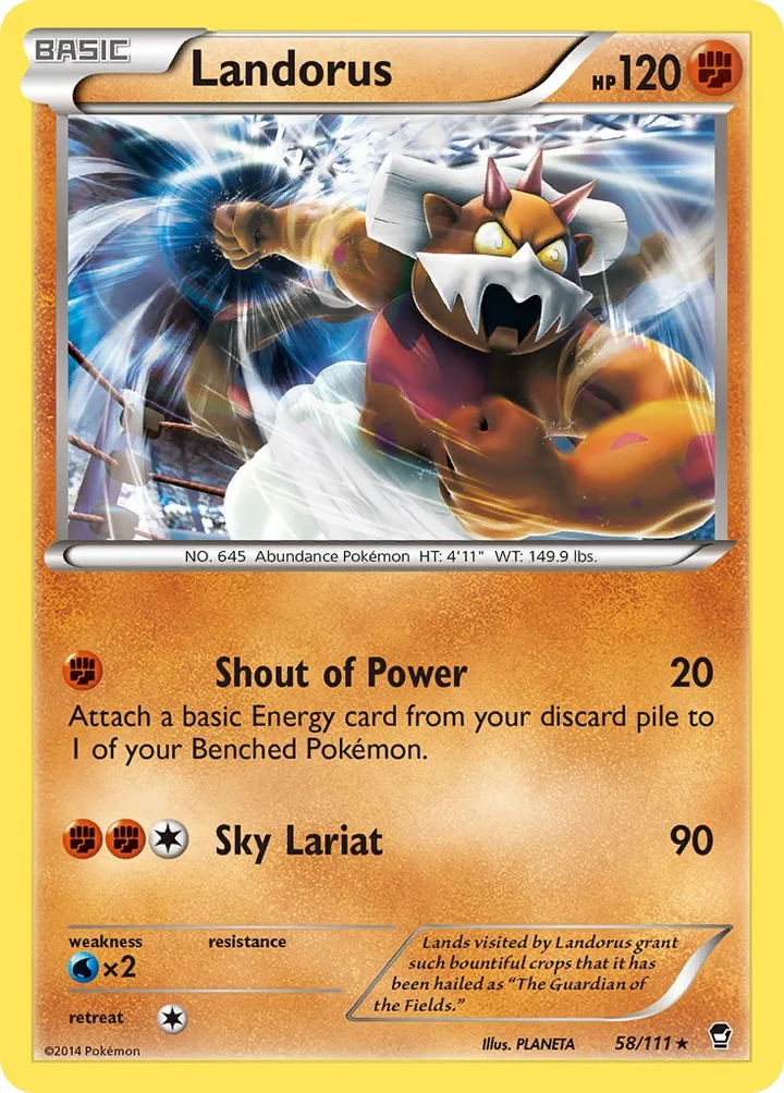 Landorus, Furious Fists 58/111