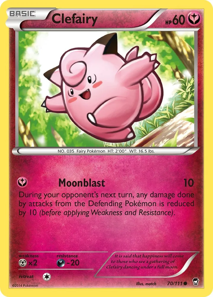 Clefairy, Furious Fists 70/111