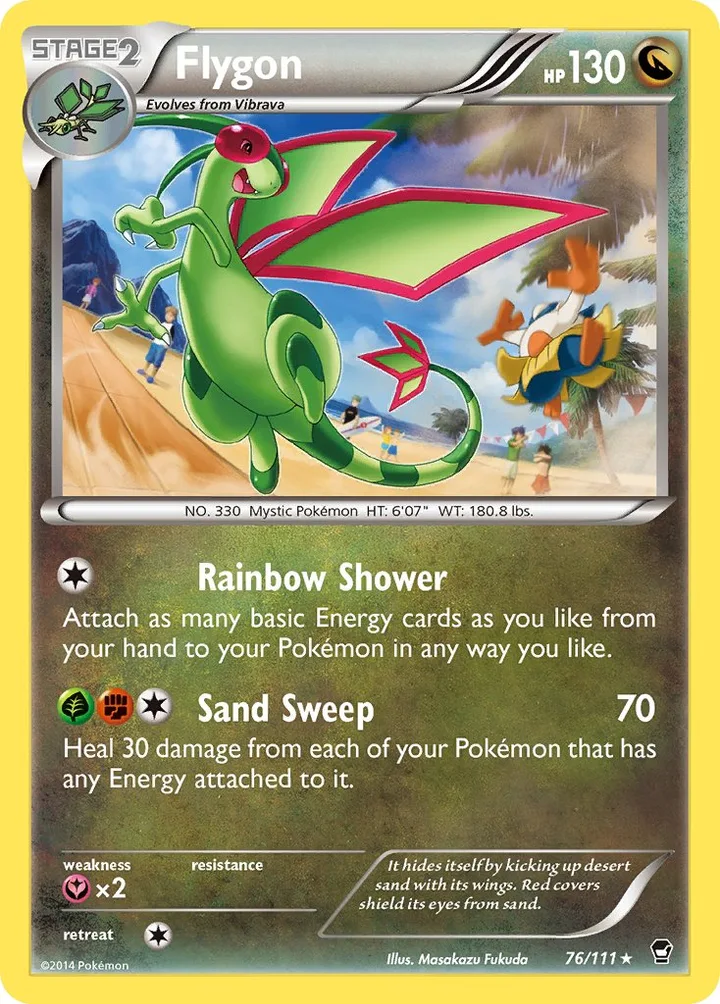 Flygon, Furious Fists 76/111