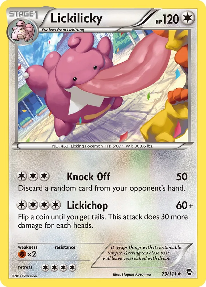 Lickilicky, Furious Fists 79/111