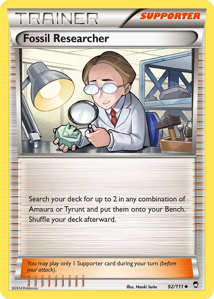 Fossil Researcher, Furious Fists 92/111