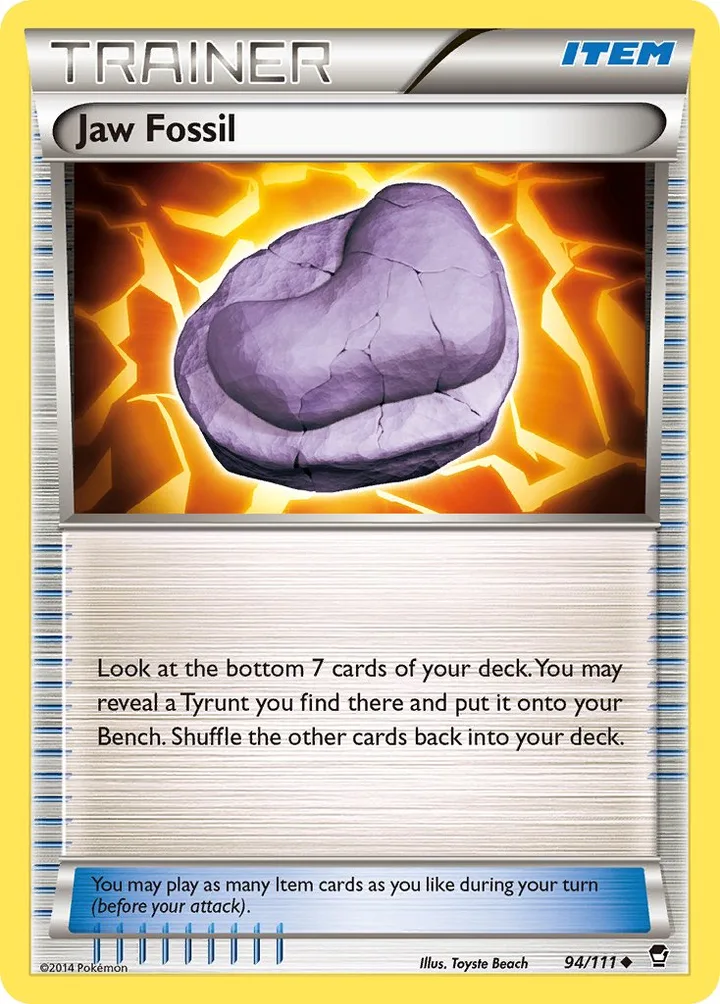 Jaw Fossil, Furious Fists 94/111