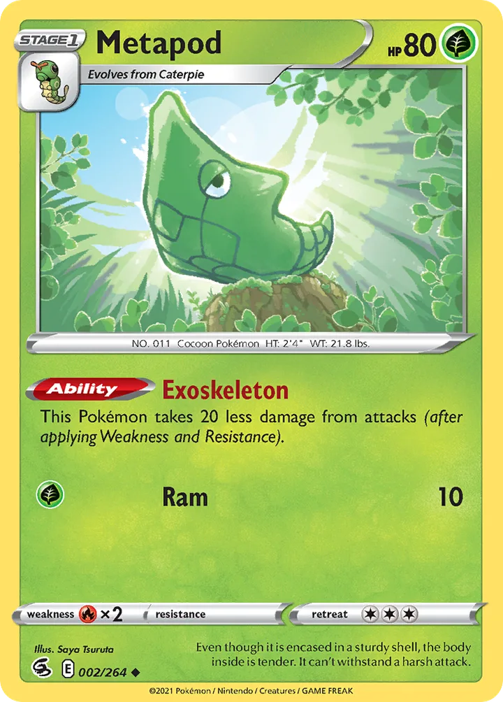 Metapod, Fusion Strike 002/264
