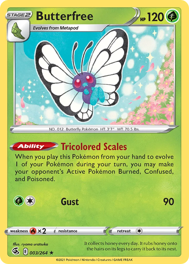 Butterfree, Fusion Strike 003/264