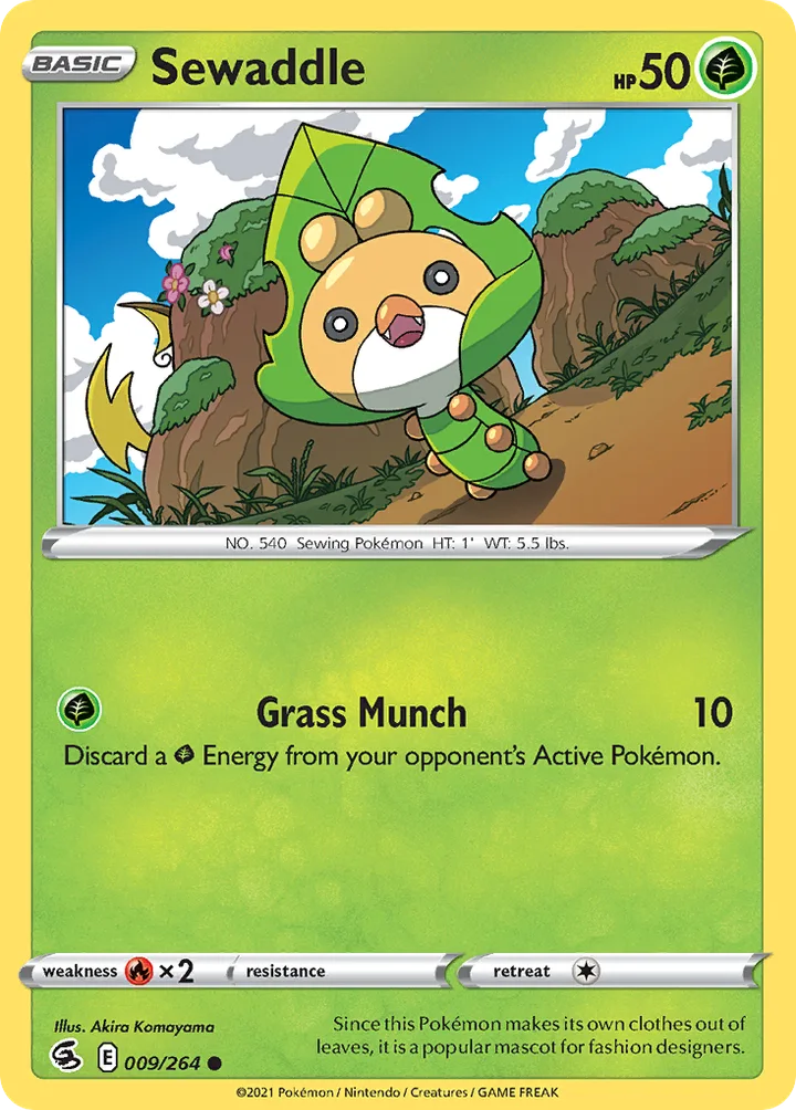 Sewaddle, Fusion Strike 009/264