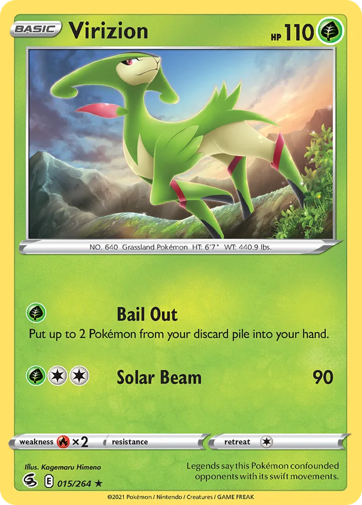 Virizion, Fusion Strike 015/264